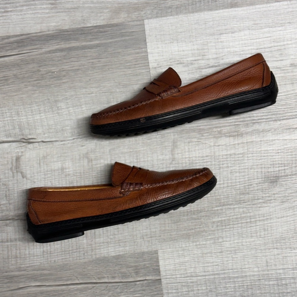 Peter Millar - Driver Penny Loafers in Whiskey - Picture 3 of 7